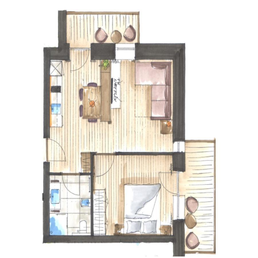Unterweckerlerhof Apartman Santa Maddalena in Casies Kültér fotó