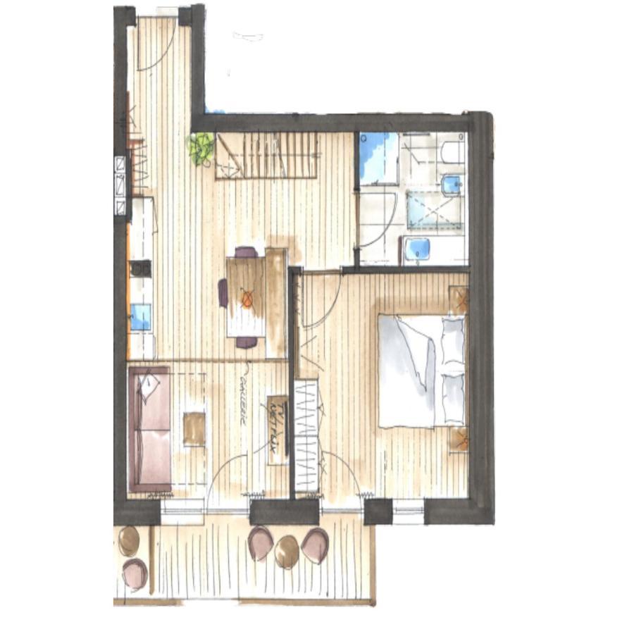 Unterweckerlerhof Apartman Santa Maddalena in Casies Kültér fotó
